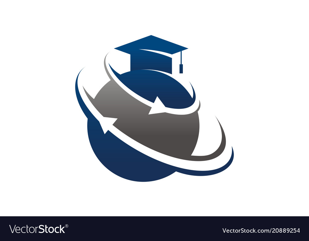 student exchange logo design
