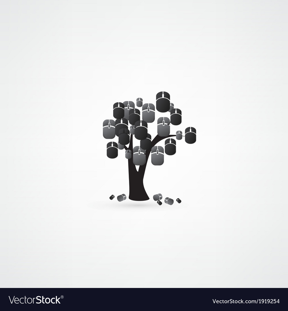 Tree mouse icon