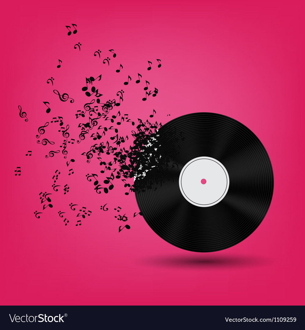 Abstract music background for your design