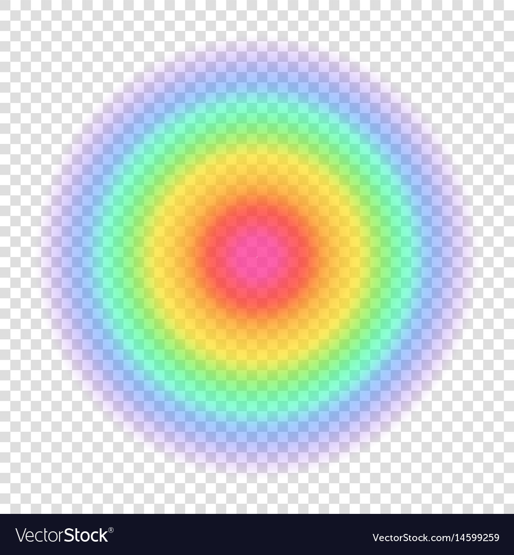 Colorful Rainbow Gradient Circle