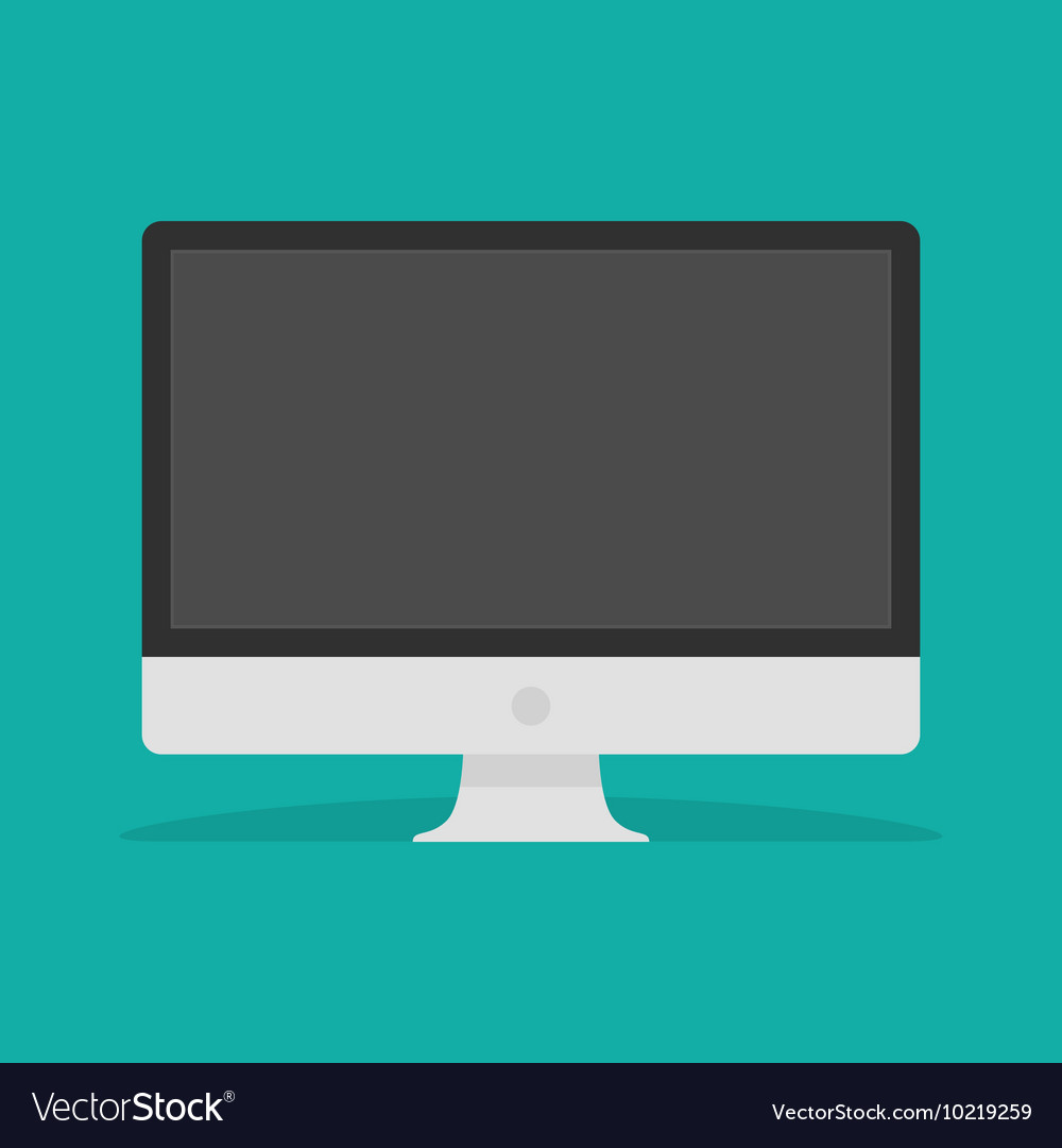 Computer monitor icon