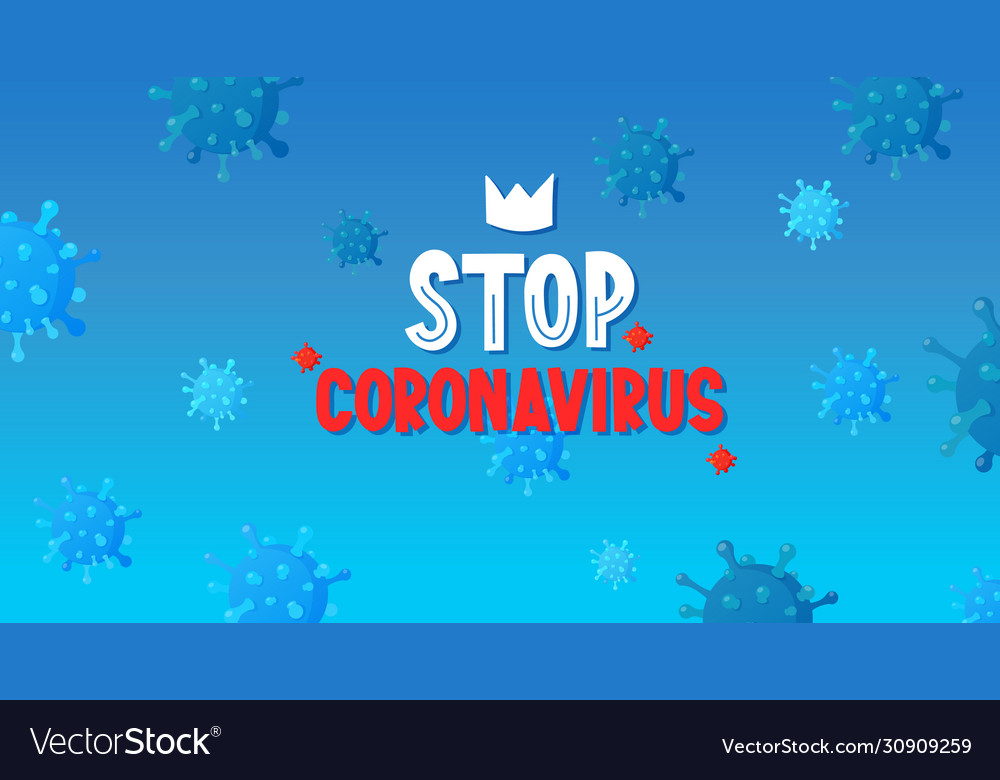 Coronavirus covid19-19 stop pandemic 2020 banner