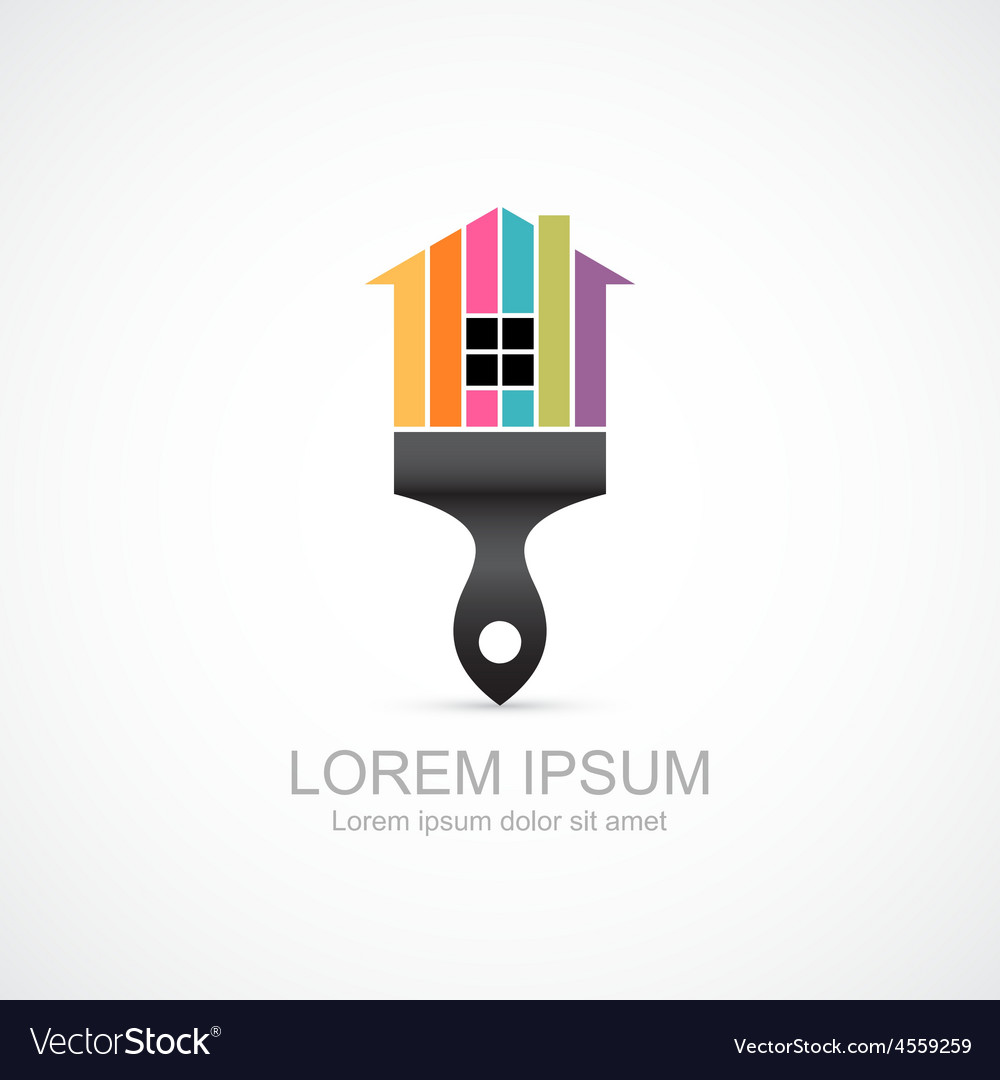 House renovation icon Royalty Free Vector Image