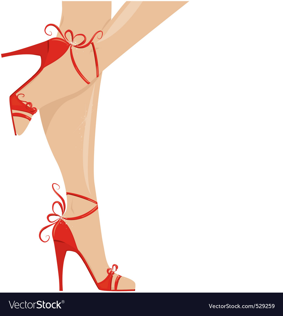 Sexy Legs Royalty Free Vector Image Vectorstock