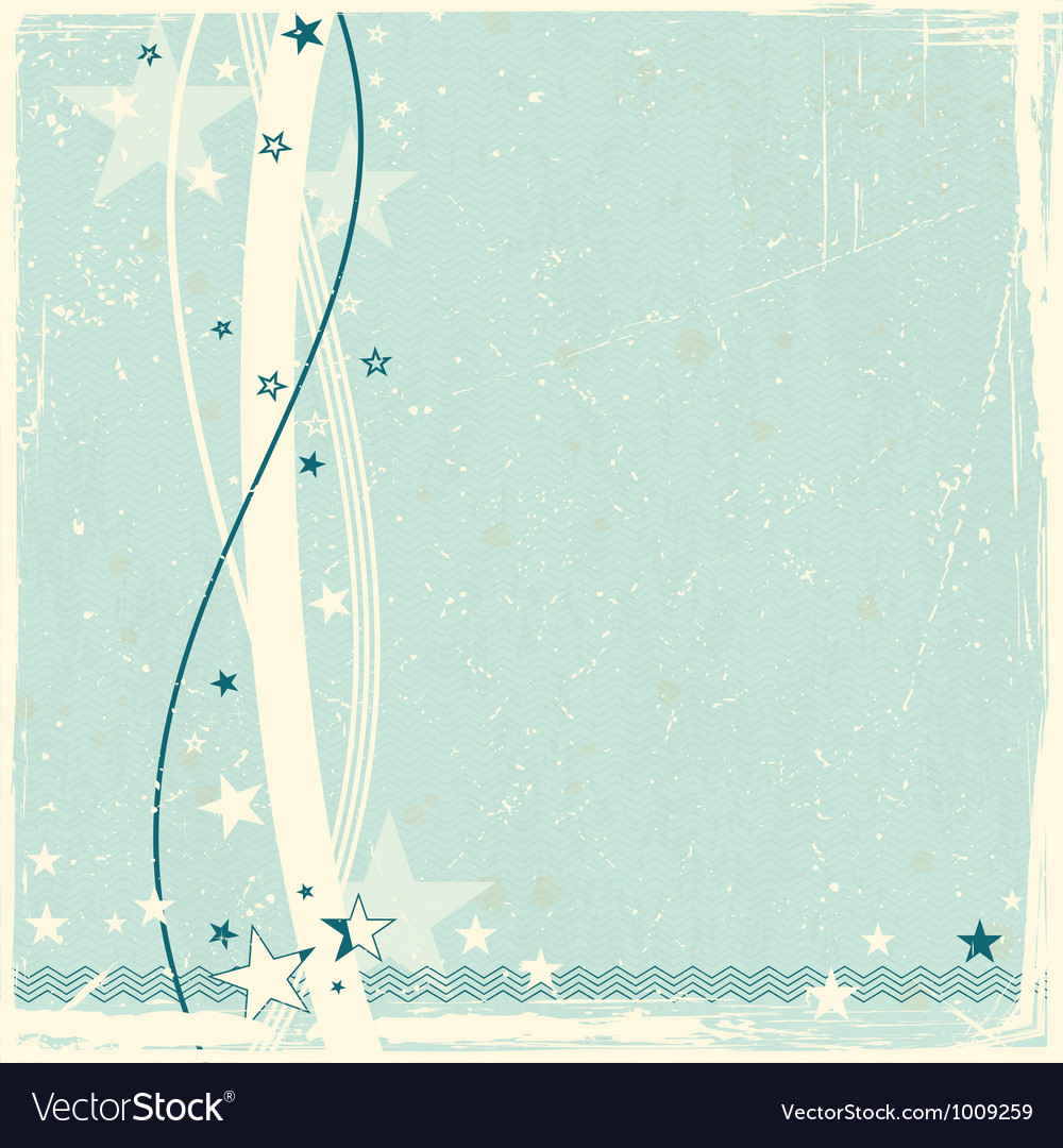 Starry Textured Border