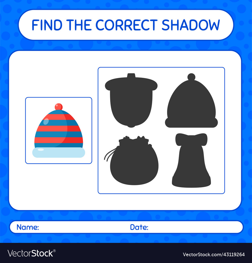 Find the correct shadows game with beanie