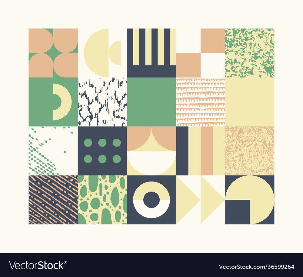 Hand-drawn abstract pattern design Royalty Free Vector Image