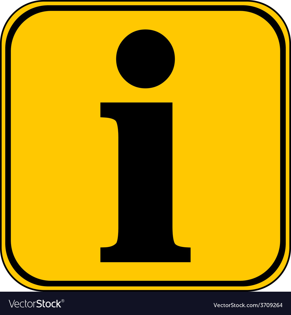 Info button