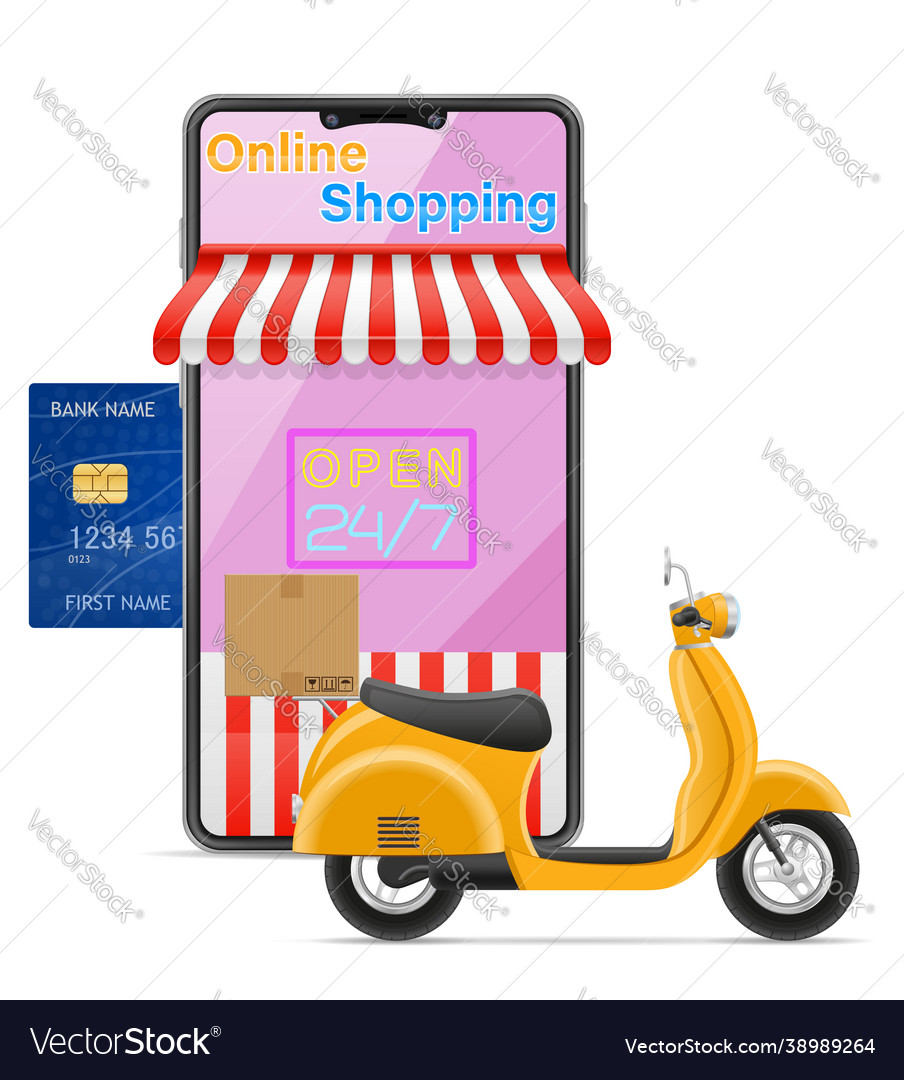 Scooter delivery online orders