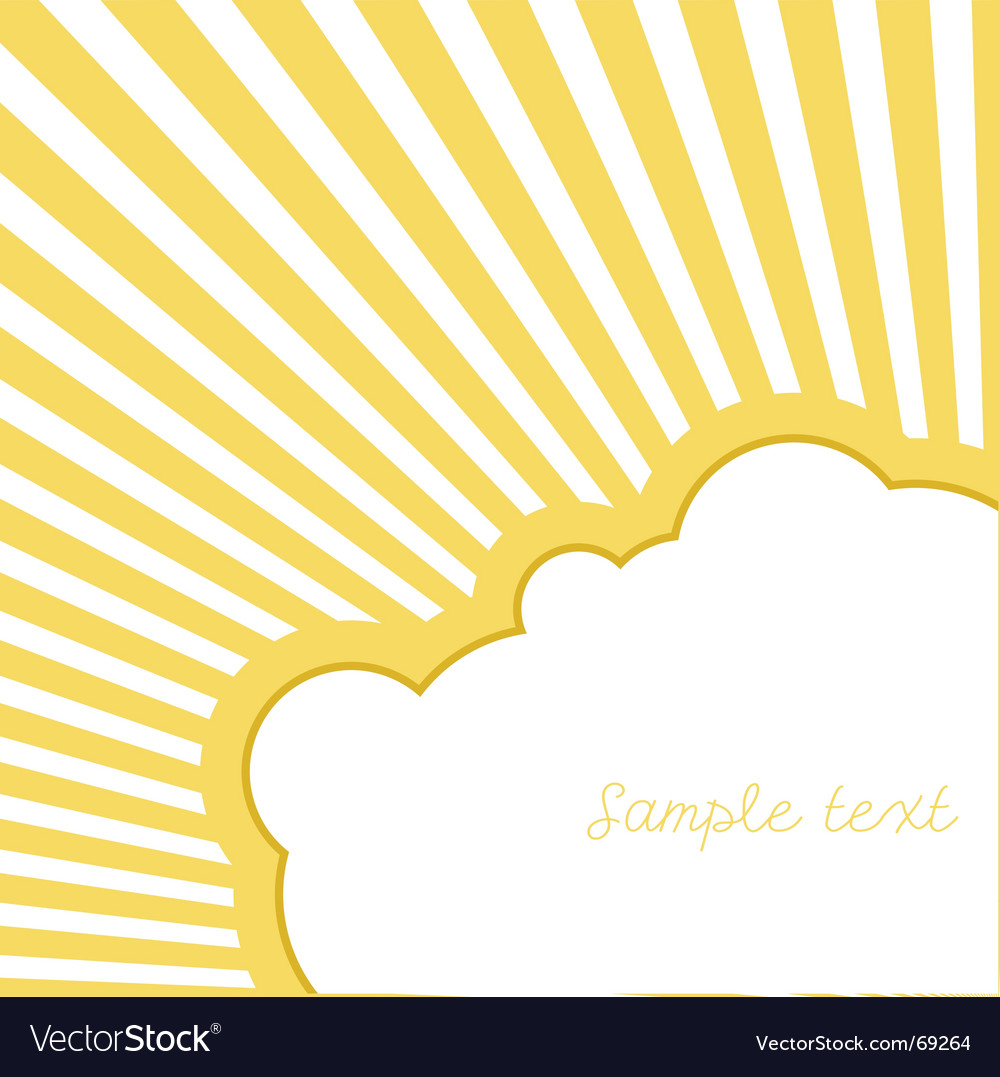 Sunburst Rays Pattern