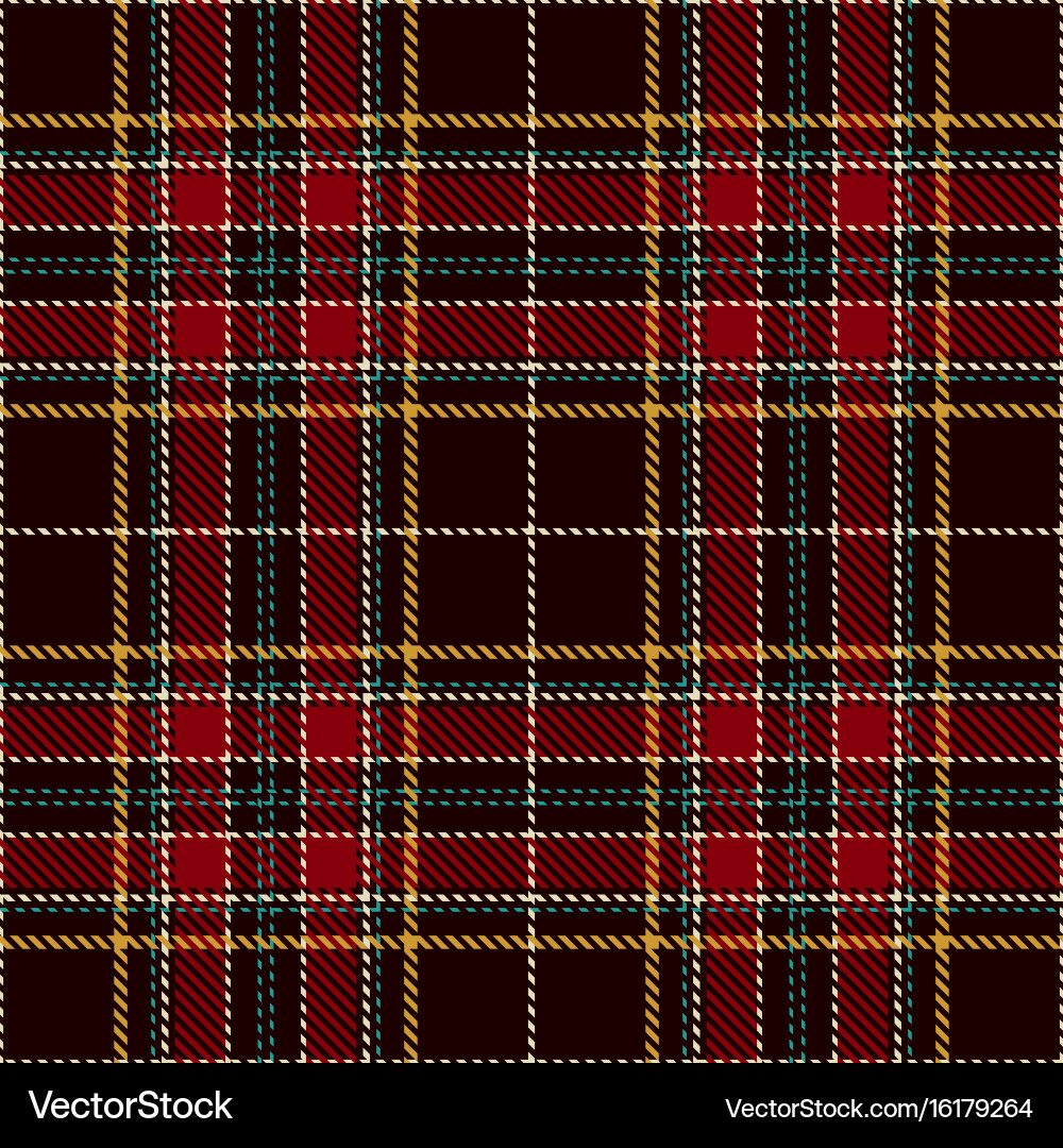 Tartan seamless pattern background Royalty Free Vector Image