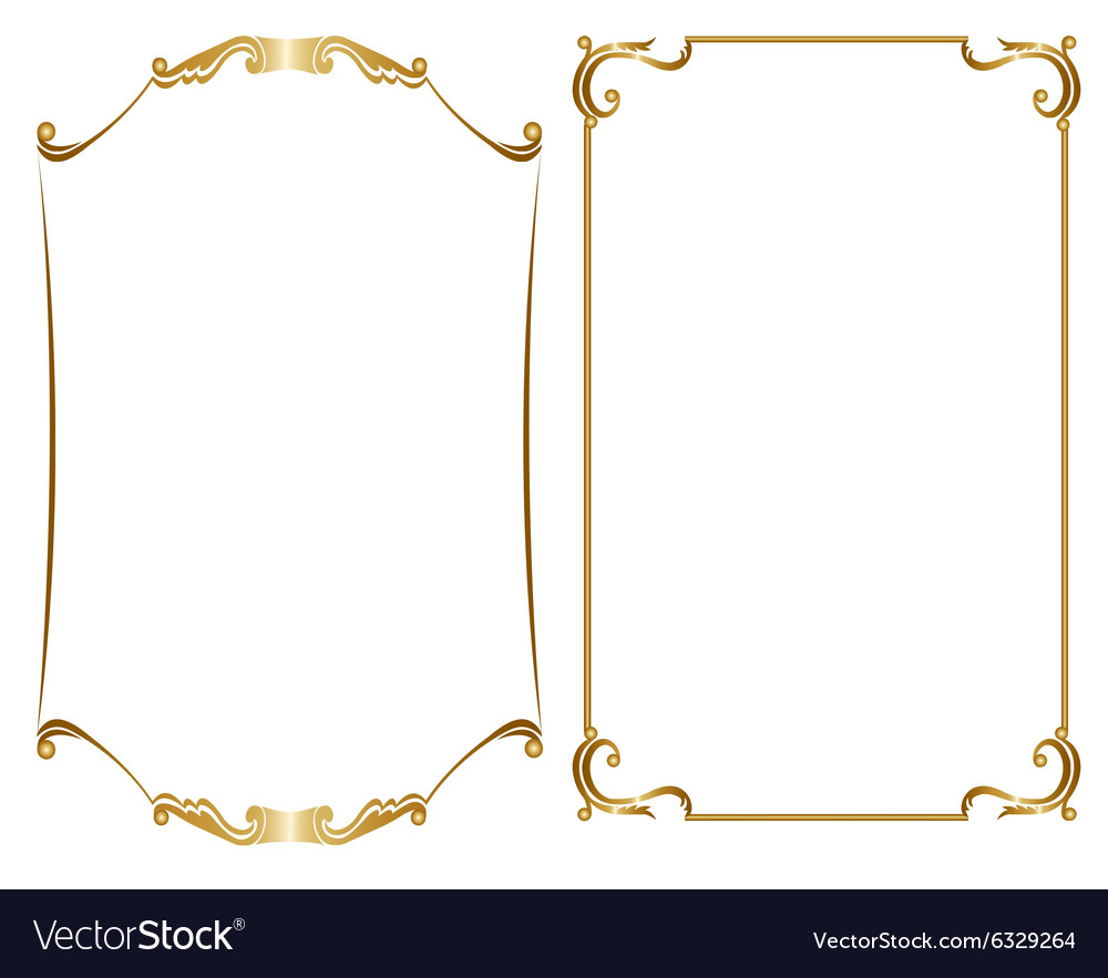 gold picture frames