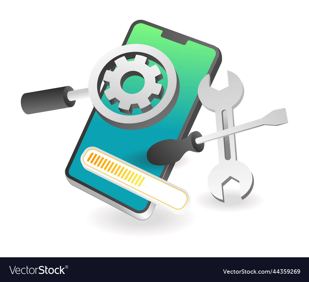 App Update & Maintenance Concept