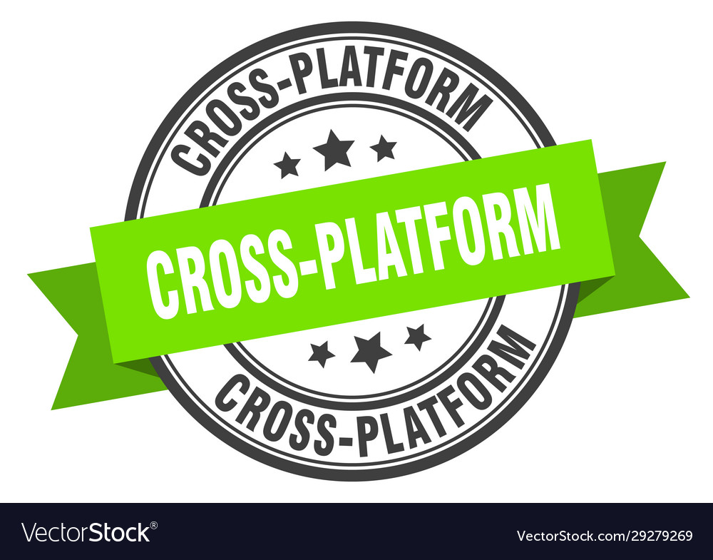 Cross-platform label cross-platformround band