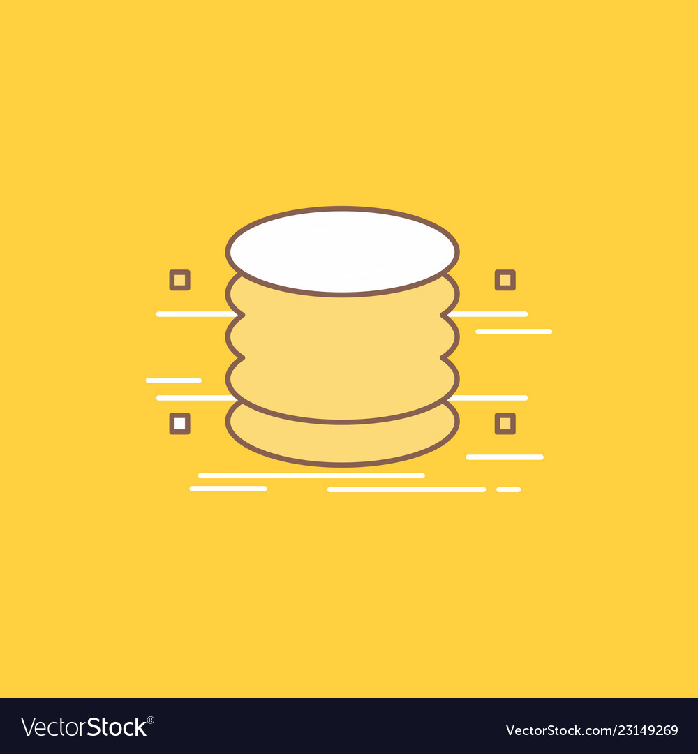 Datenbankdatenarchitektur Infografik vector image Datenbankdatenarchitektur Infografik