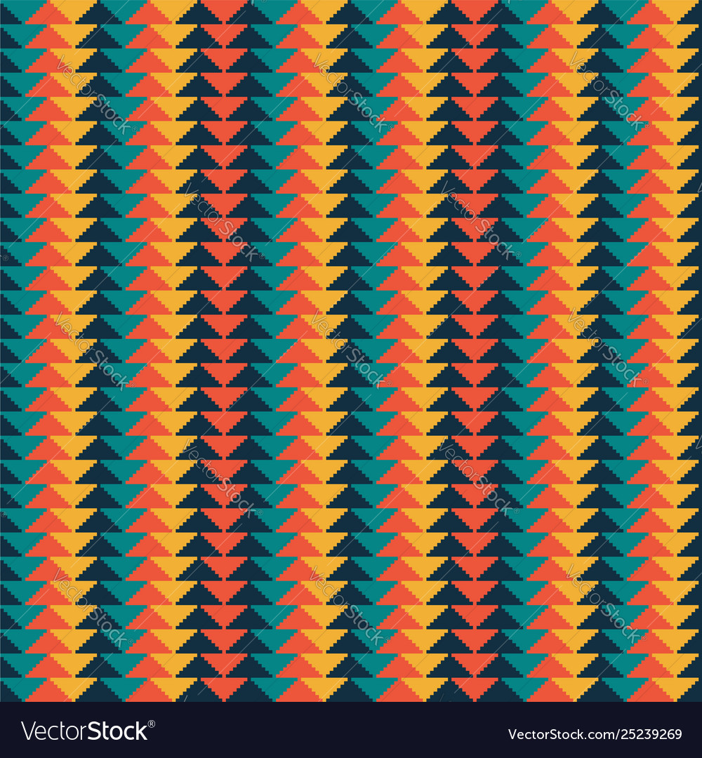 Geometric seamless pattern with stripe vector image Geometric seamless pattern with stripe