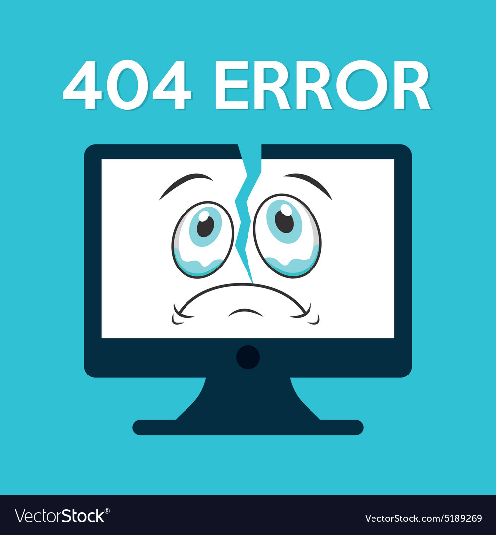 Sad Computer Error Icon