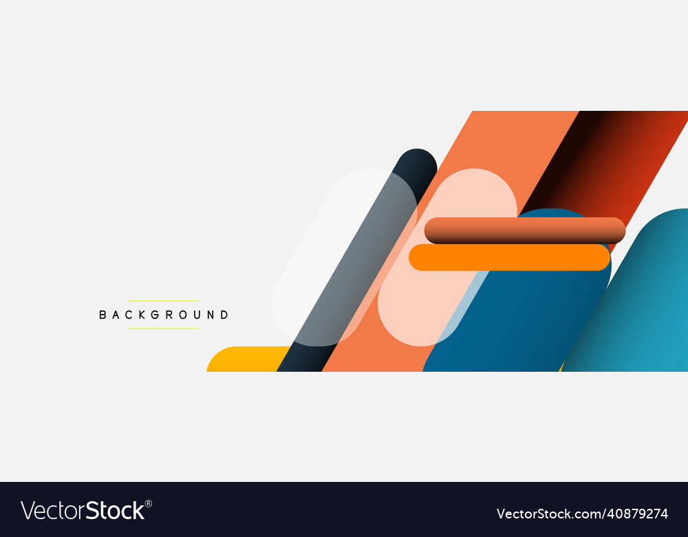 Abstract background round shapes lines