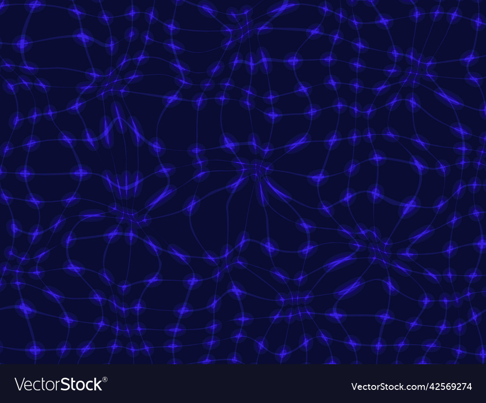 Abstract dark background with glowing lines vector image Abstract dark background with glowing lines