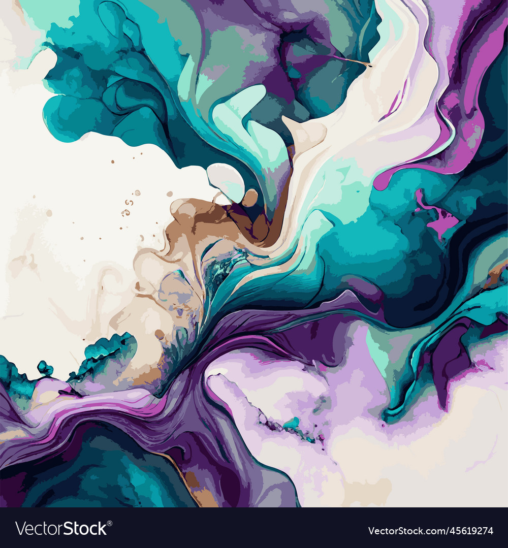 Colorful Marble Swirl Texture
