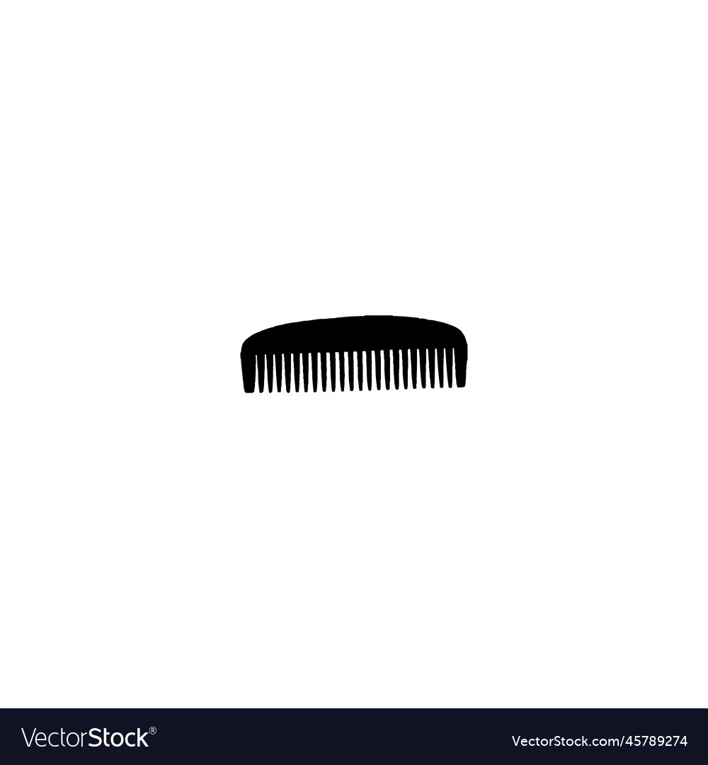 Comb-Symbol einfache Stil Barber große Verkauf Poster