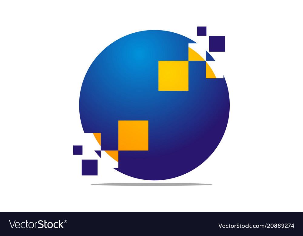 Digital Solutions Logo Template
