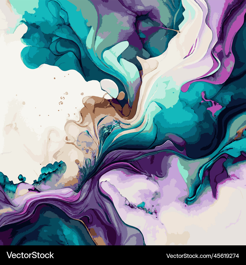 Marble texture design colorful multicolored Vector Image