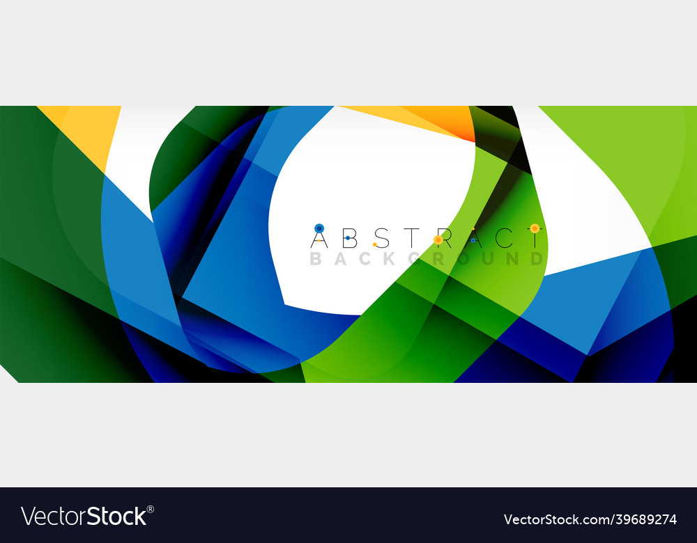 Minimal abstract background - color overlapping vector image Minimal abstract background - color overlapping