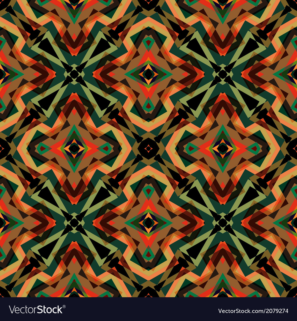Retro Geometric Pattern