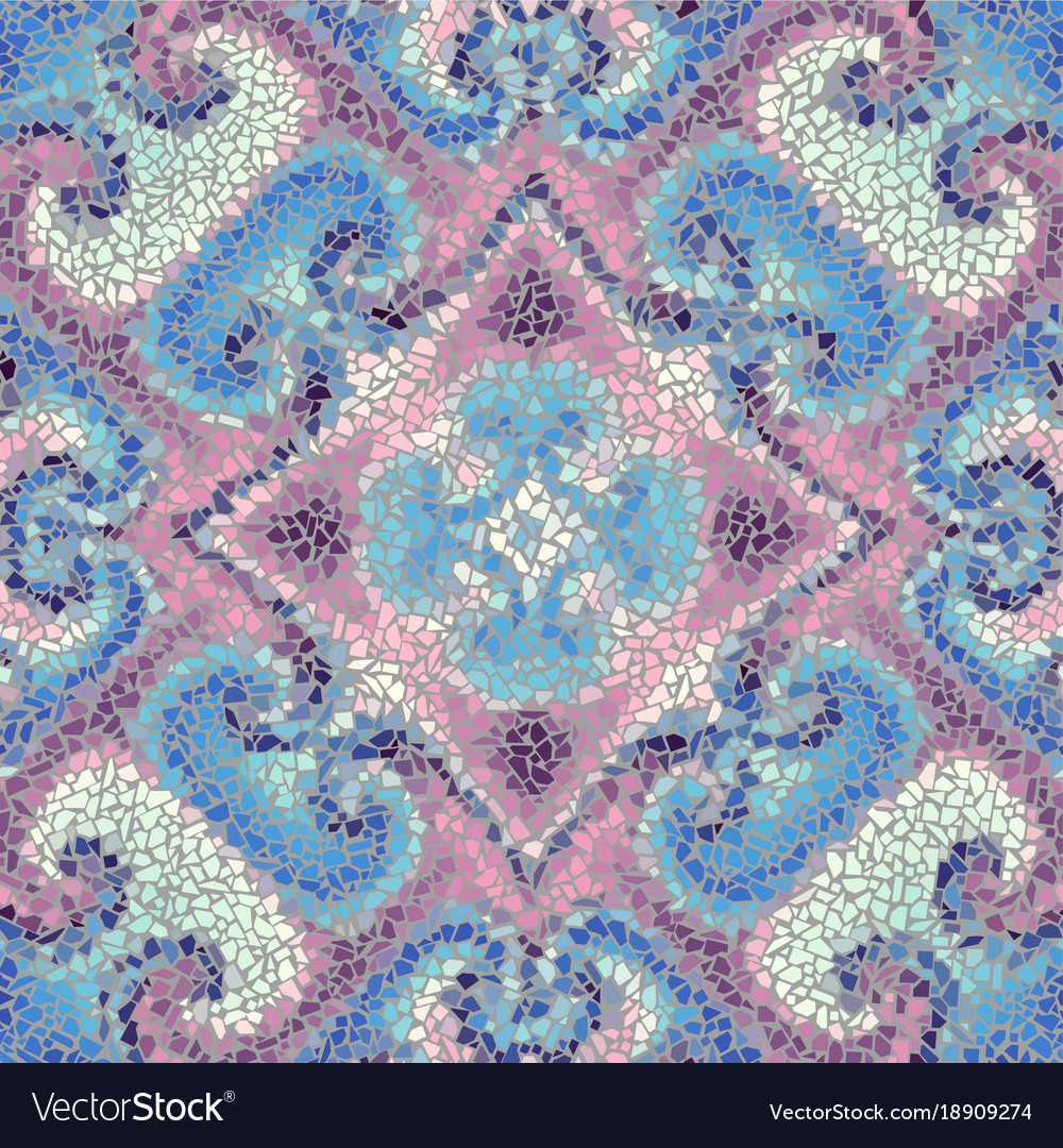 Seamless mosaic pattern