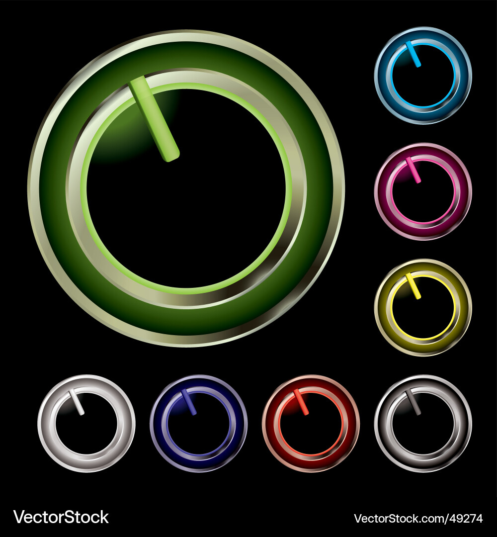 Twist switch variation Royalty Free Vector Image