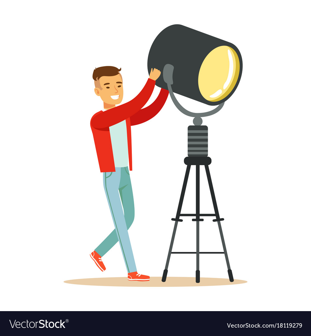 Lamp Operator Controlling Lights
