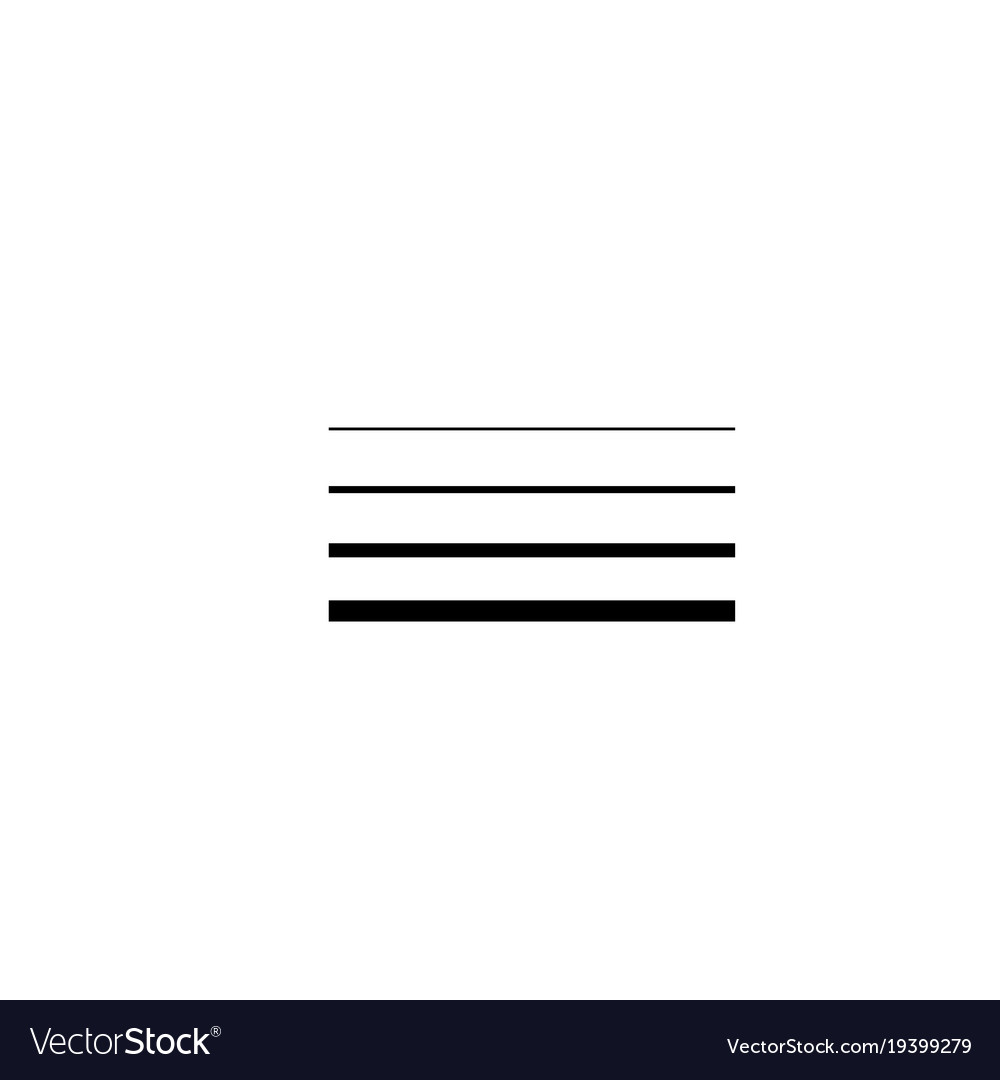 Line width icon
