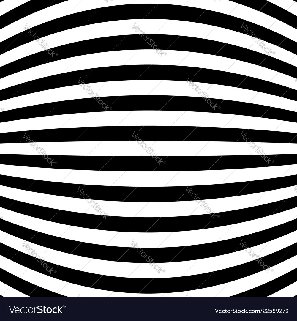 Lines pattern with distortion abstract geometric Vector Image Lines pattern with distortion abstract geometric