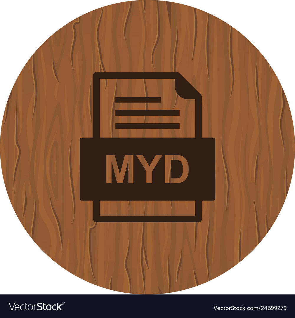 Myd file document icon