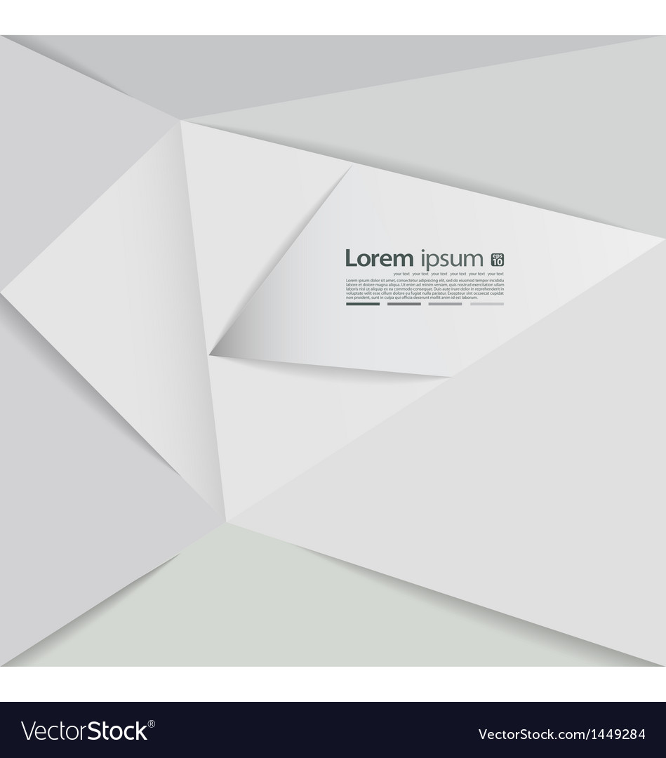 Abstract Paper Triangle Background