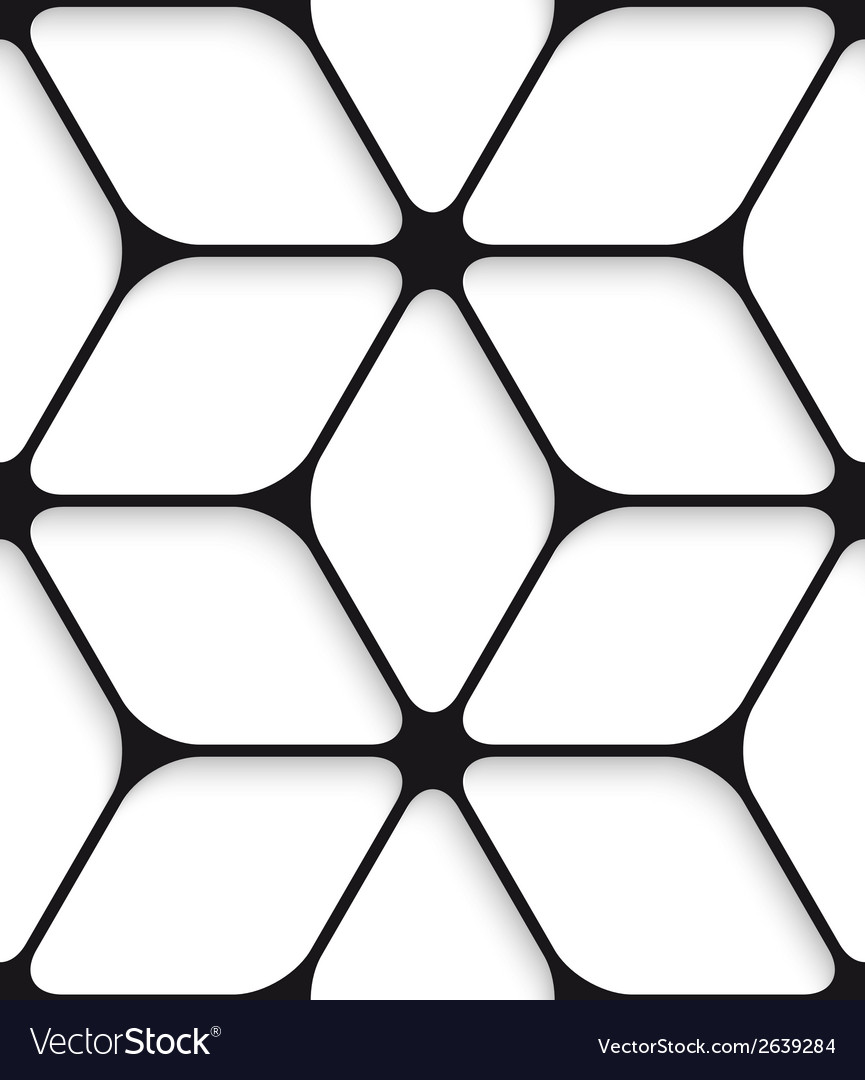 Black Hexagon Net Pattern