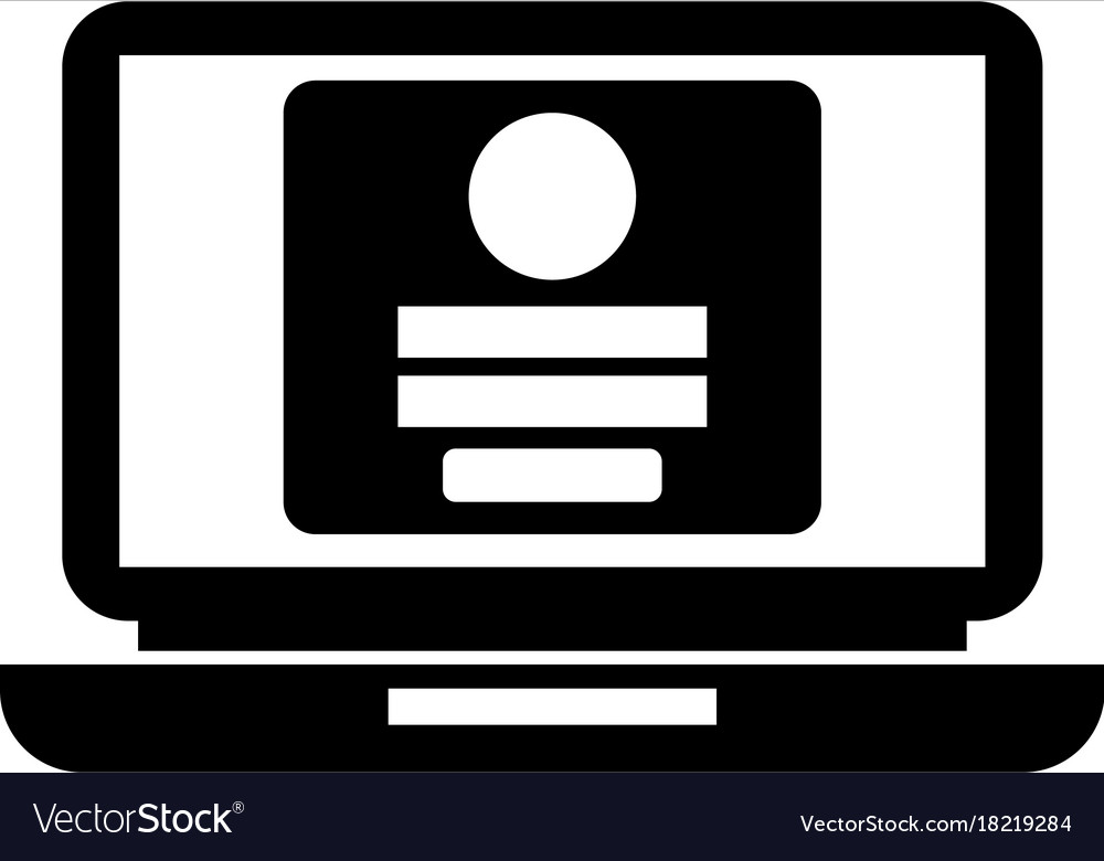 Laptop computer digital loging access web