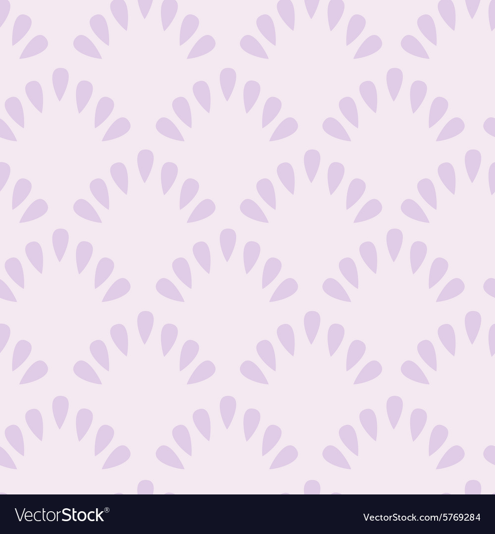 Simple seamless pattern of tracery shell