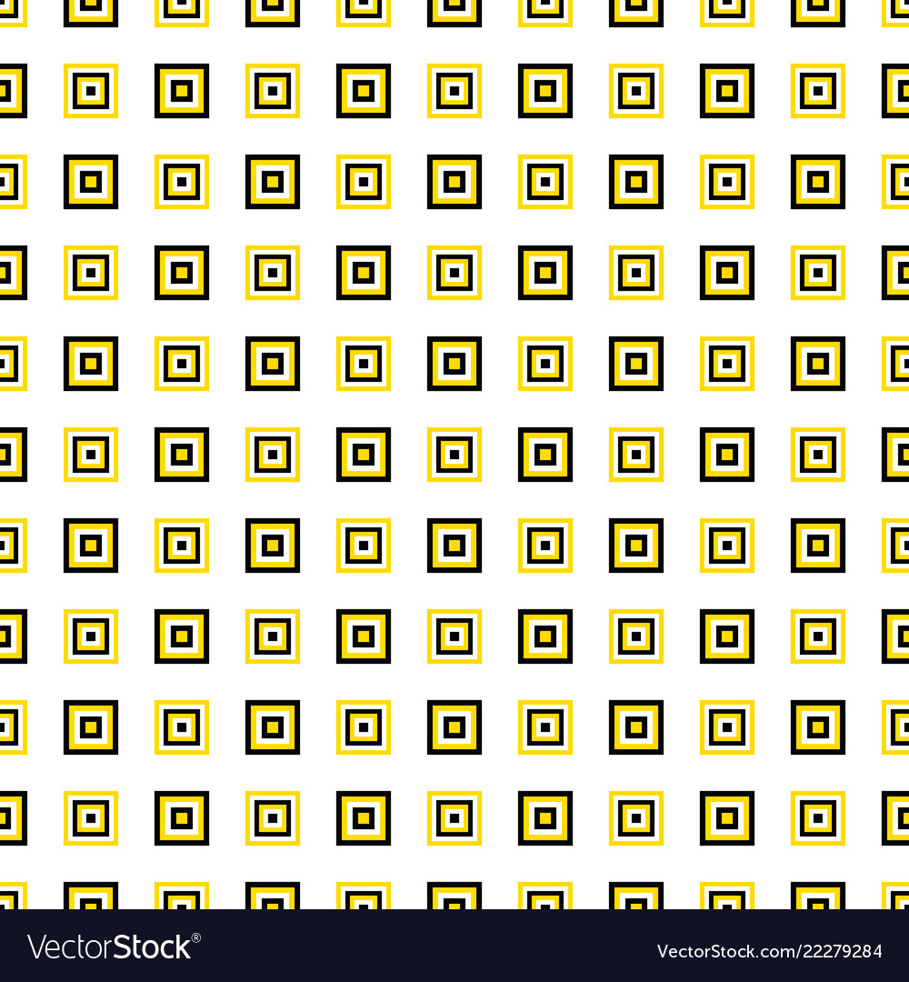 Simple seamless square pattern design background vector image Simple seamless square pattern design background