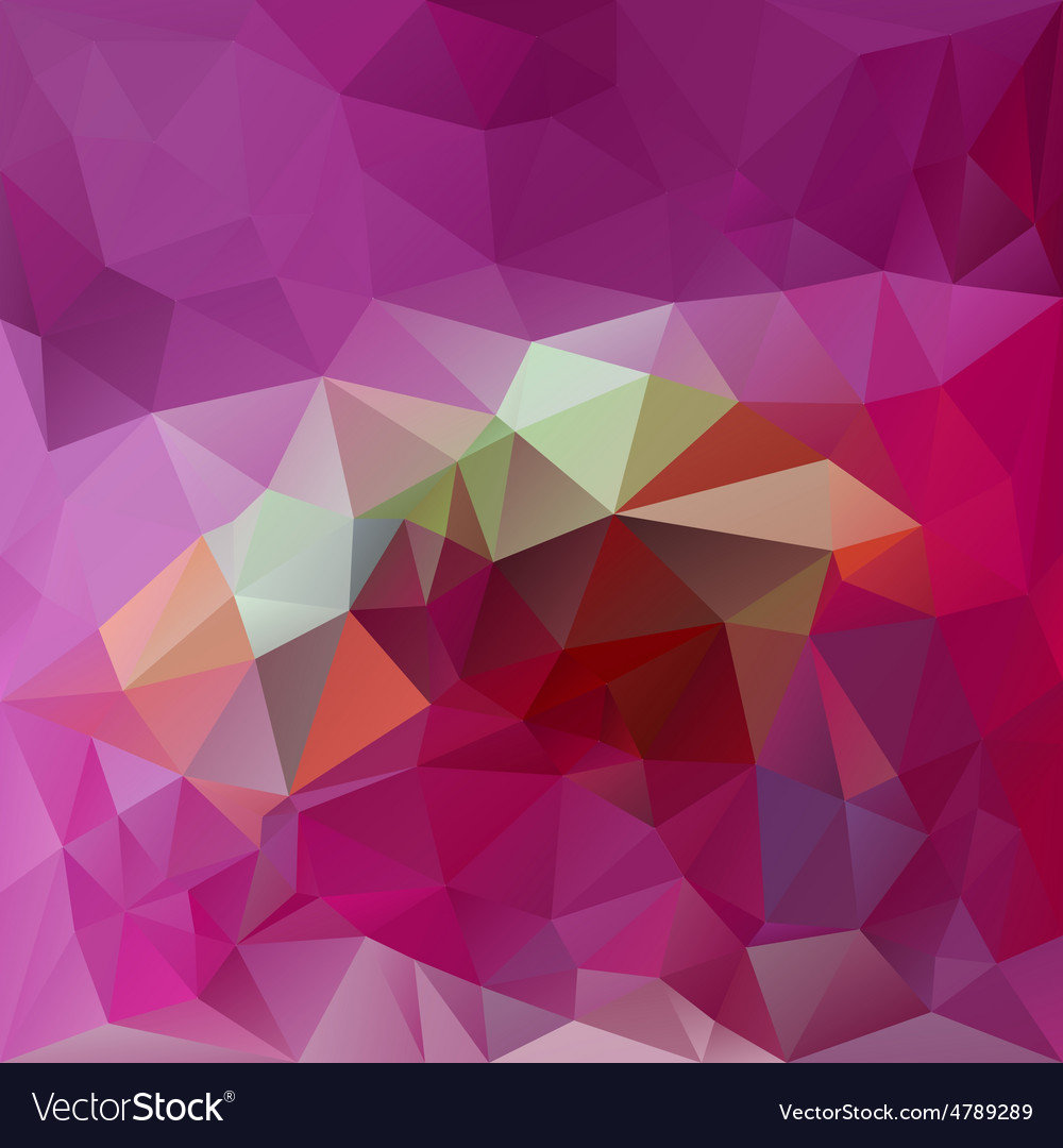 Abstract pink magenta polygonal triangular pattern