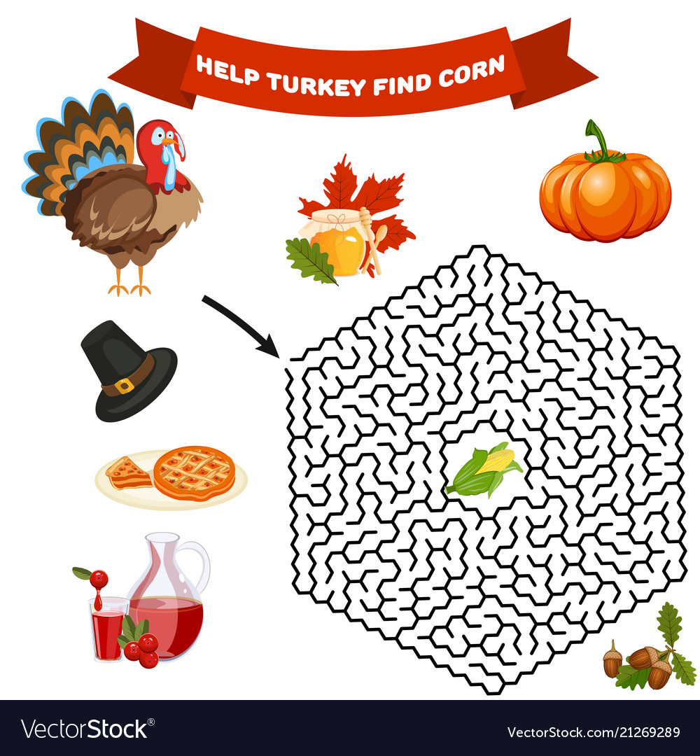 Corn Maze Puzzle - Find the Path