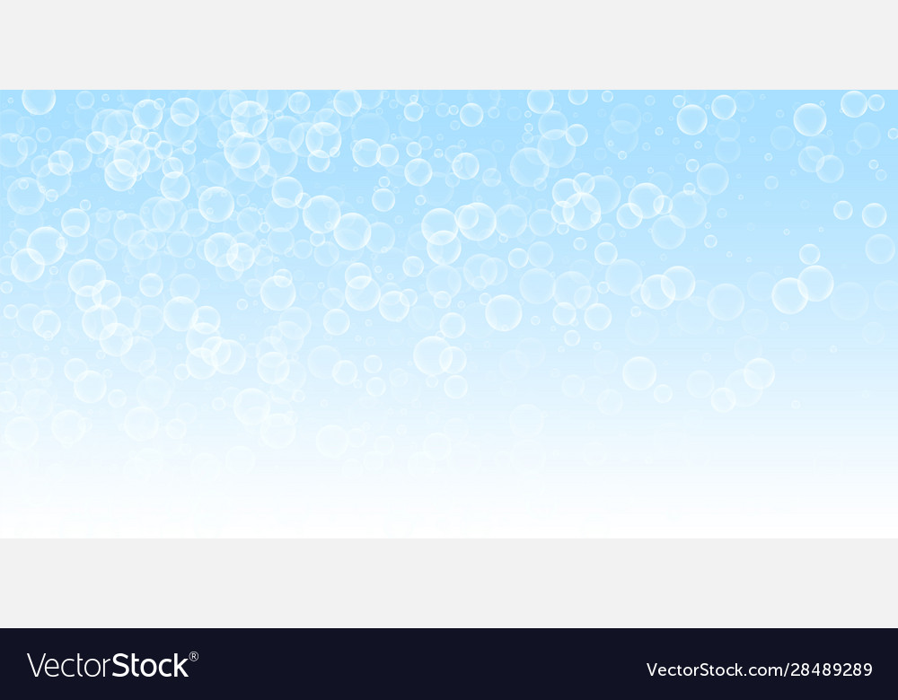 Random soap bubbles abstract background blowing b