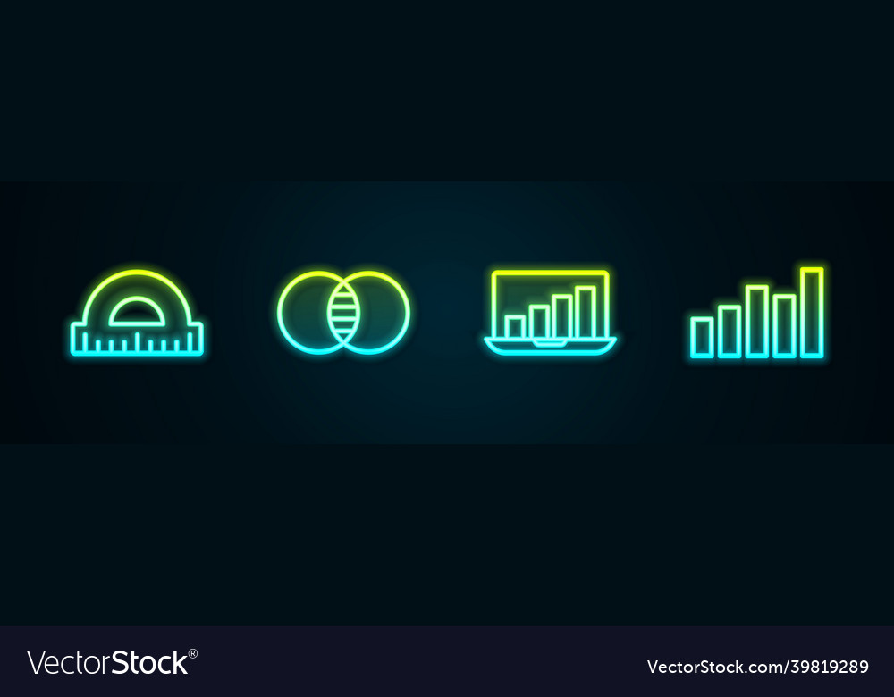 Set line protractor mathematics sets a and b vector image Set line protractor mathematics sets a and b