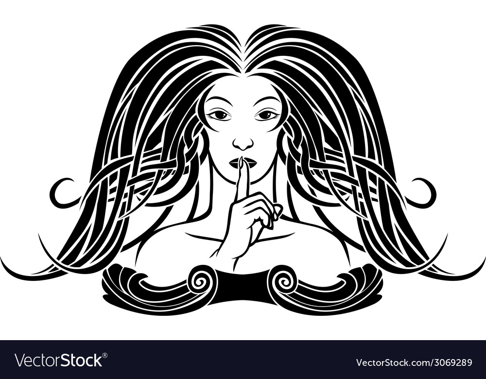 Symbol Silence Royalty Free Vector Image VectorStock symbol-silence-royalty-free-vector-image-vectorstock