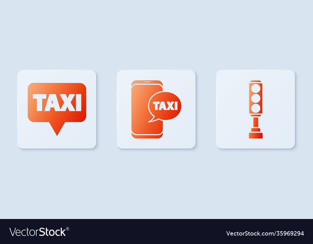 Set taxi call telephone service map pointer Vector Image Set taxi call telephone service map pointer