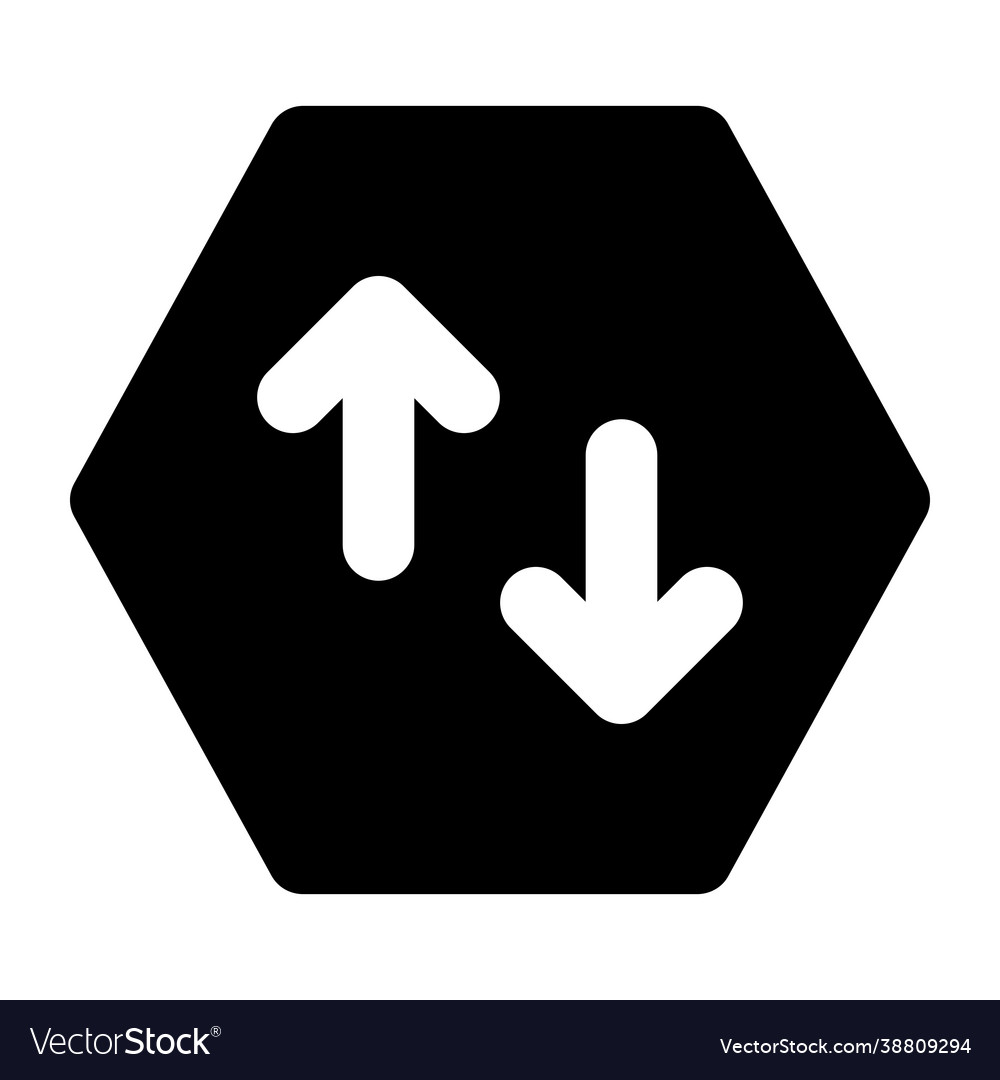 Two way traffic Royalty Free Vector Image - VectorStock