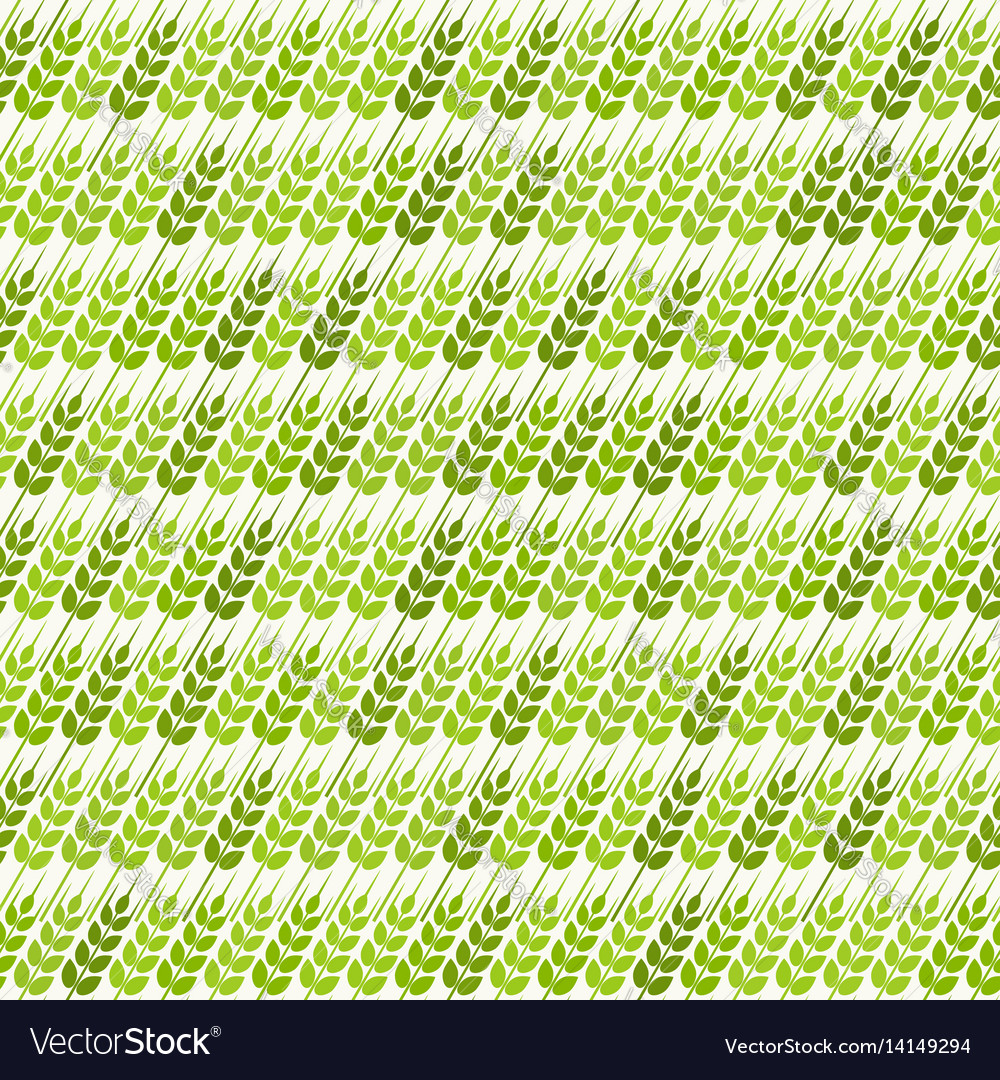 Wheat Field Seamless Pattern