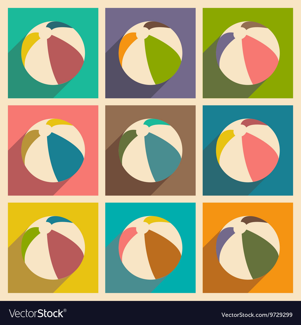 Flat with shadow concept and mobile application
