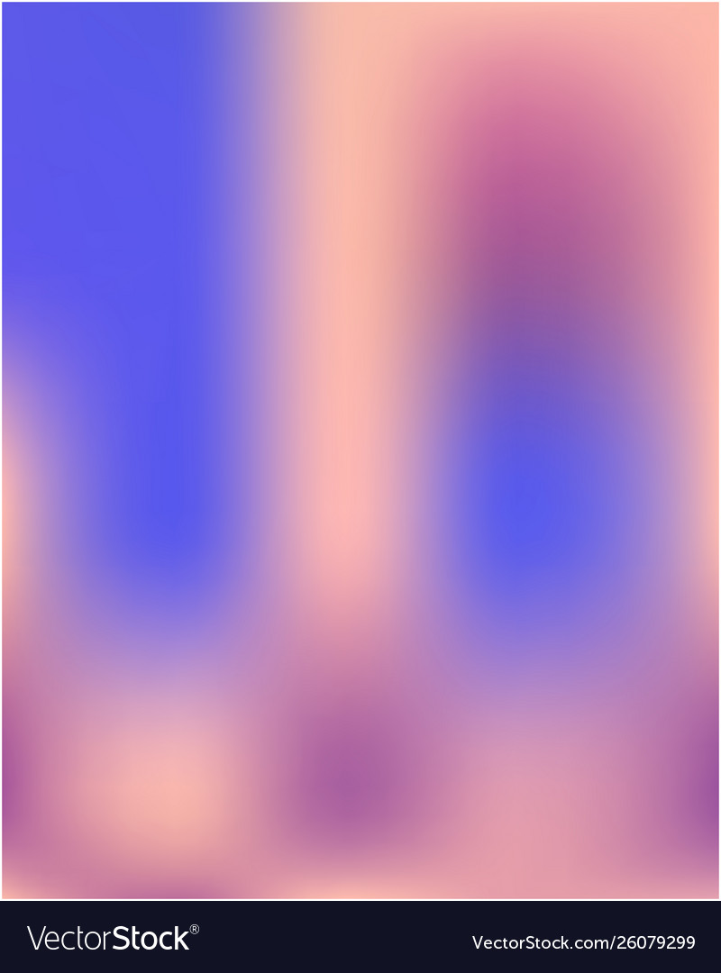 Gradient mesh painted in different colors